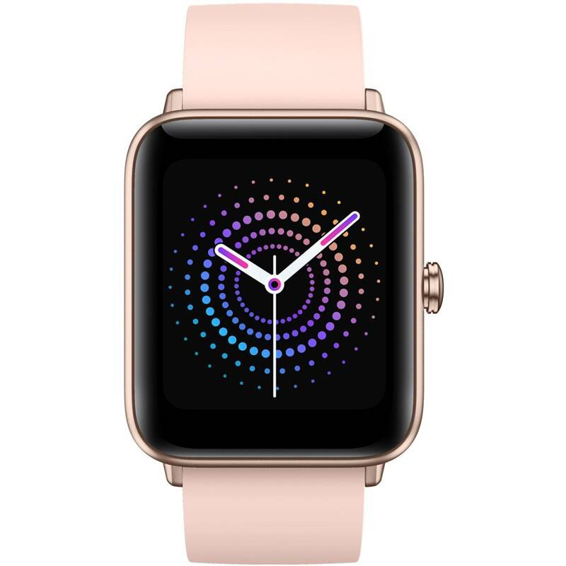 Chytré hodinky UleFone Watch Pro / Bluetooth 5.2 / růžová Varianta: ivi1