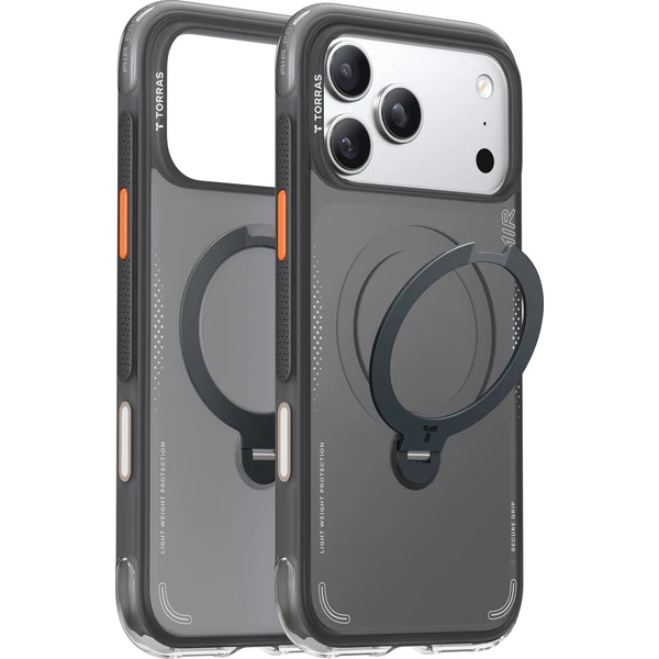 Torras Ostand Q3 Air MagSafe kryt iPhone 17 Pro Max shadow black