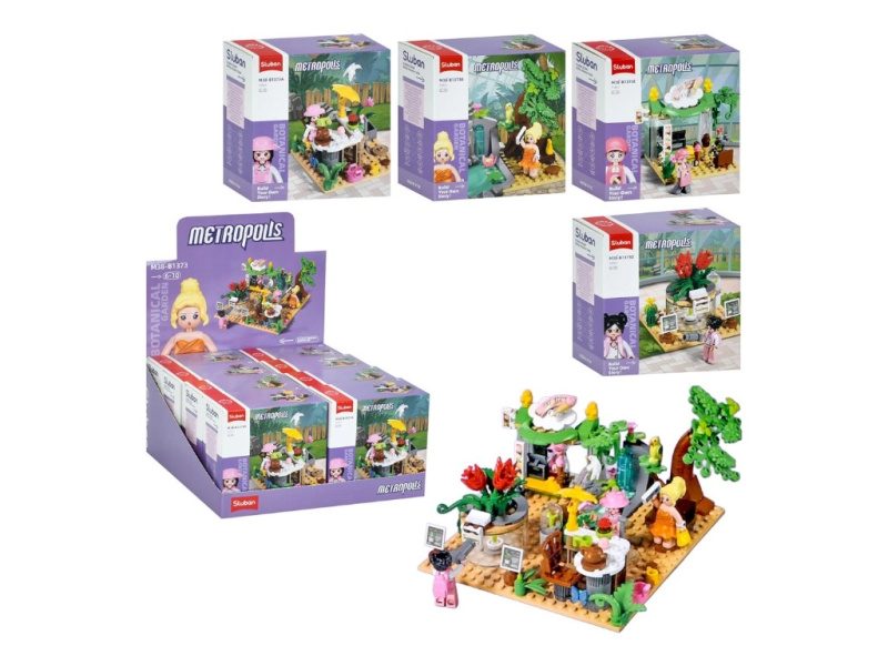 Sluban Metropolis M38-B1373C Botanická zahrada Zmrzlinář