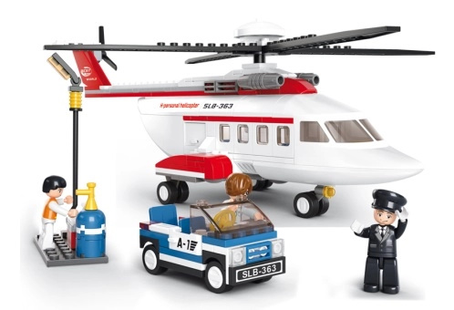 Sluban B0363 Aviation Vrtulník 259 ks