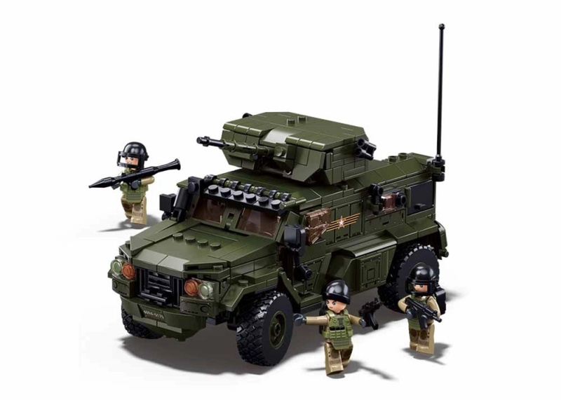 Sluban Model Bricks M38-B1179 Obrněné bojové vozidlo Tajfun