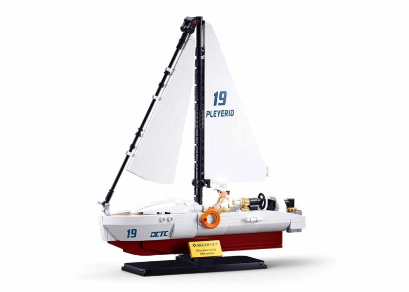 Sluban Model Bricks M38-B1190 Rychlá loď Rodeo v měřítku 1:35