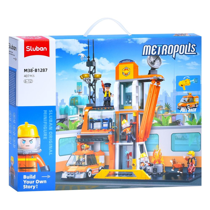 Sluban Metropolis M38-B1287 Záchranářské velitelství