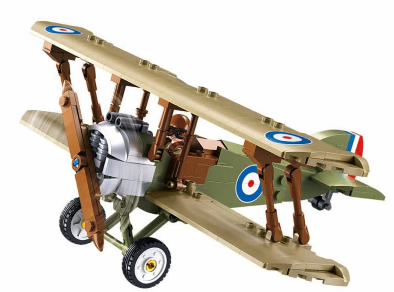 Sluban Model Bricks M38-B1293 Dvouplošník Sopwith 1.35