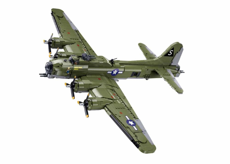 Sluban Model Bricks M38-B1367 Americký bombardér B-17G v měřítku 1:44