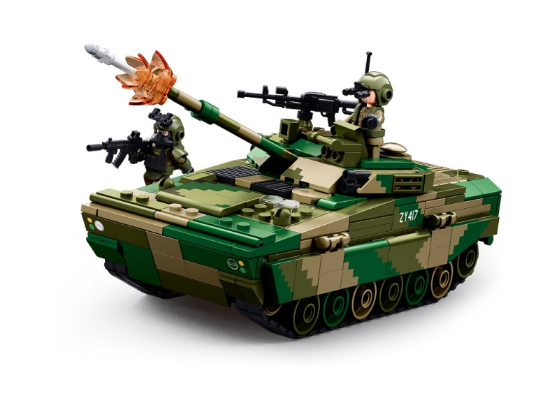 Sluban Army M38-B1592 Bojové vozidlo pěchoty ZBD-04AS v měřítku 1:44