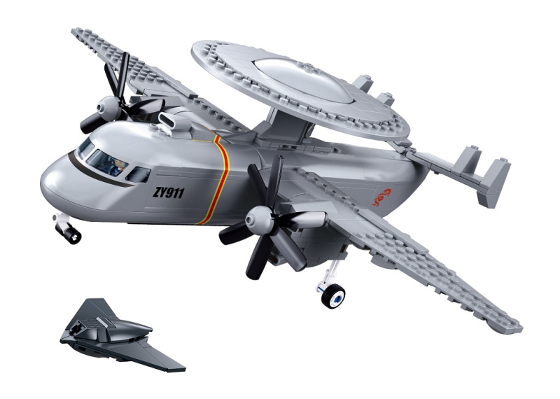 Sluban Army M38-B1615 Radarový letoun KJ-600 v měřítku 1:55
