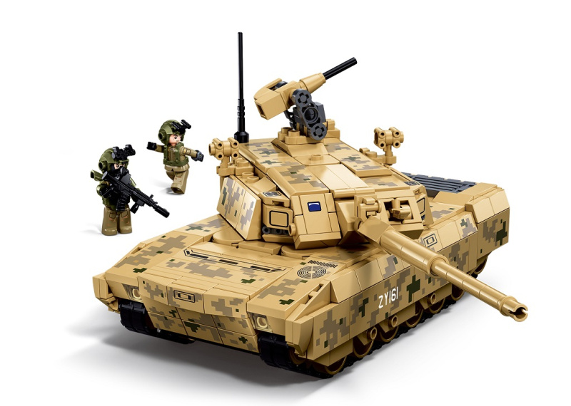 Sluban Army M38-B1616 Bojový tank ZTZ-100 v měřítku 1:44