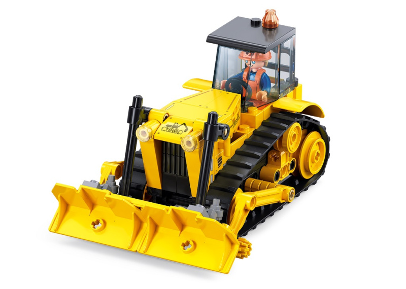 Sluban Metropolis M38-B1393 Stavební buldozer