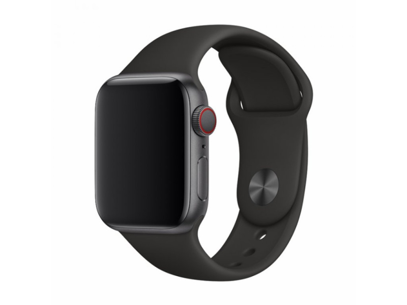 Řemínek pro Apple Watch 38mm / 40mm - Devia, Sport Black