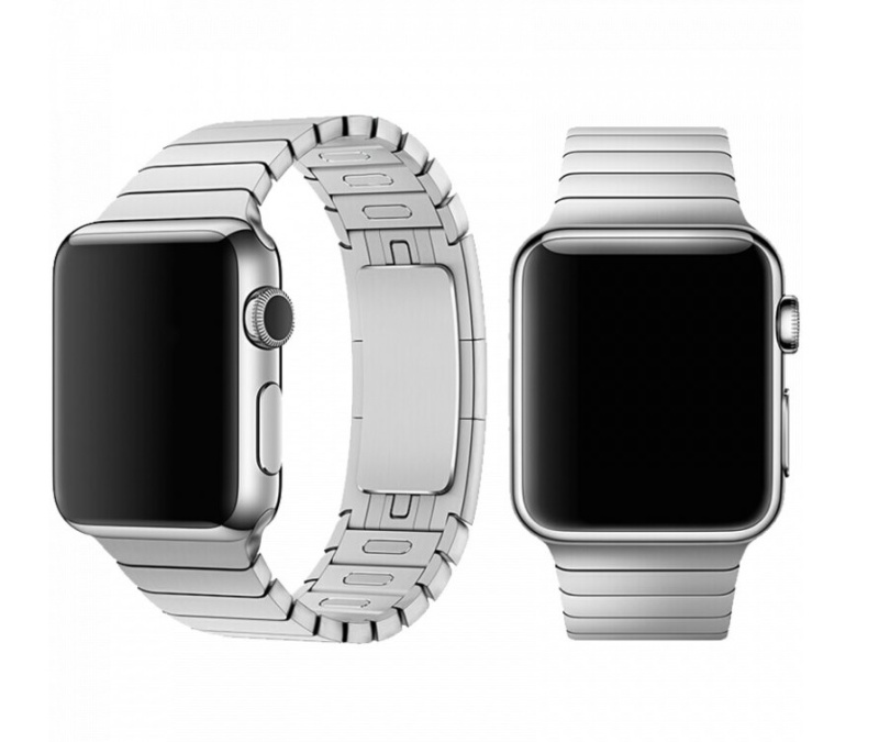Řemínek pro Apple Watch 38mm / 40mm - Devia, Milanese Silver
