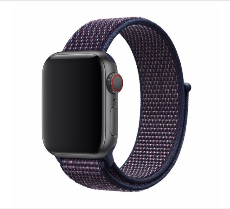 Řemínek pro Apple Watch 42mm / 44mm - Devia, Sport3 Indigo