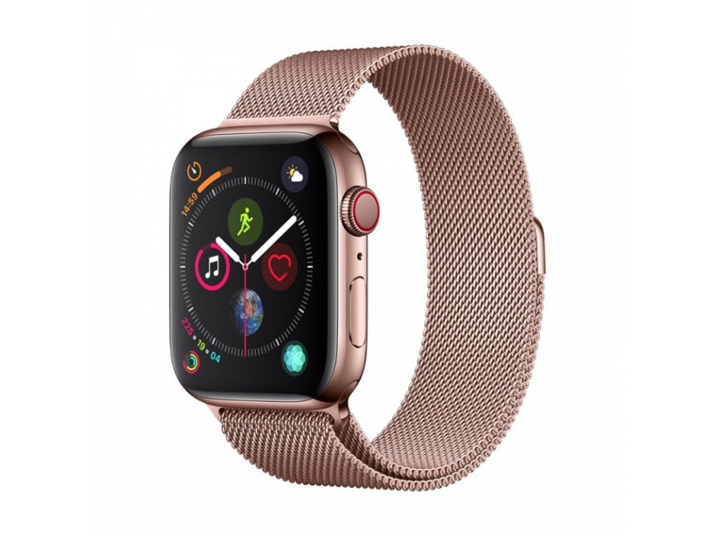 Řemínek pro Apple Watch 38mm / 40mm - Devia, Milanese Rose