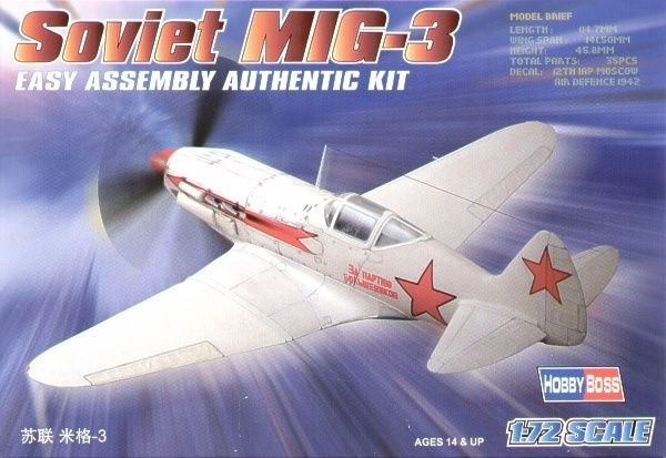 Hobby Boss Mig 3 80229 1:72