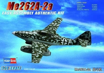 Messerschmitt Me262 A-2a Hobby Boss 80248 1:72