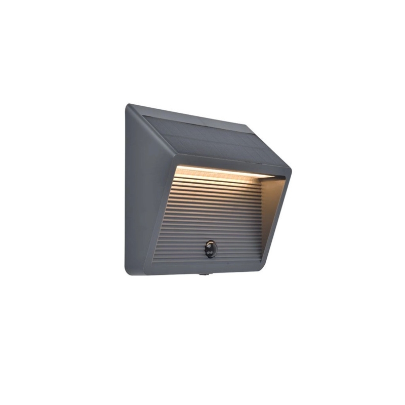 Lutec Solární venkovní lampa LINKO LED 11,5 W, 900 lm, 5000 K, 62 x 185 x 161 mm