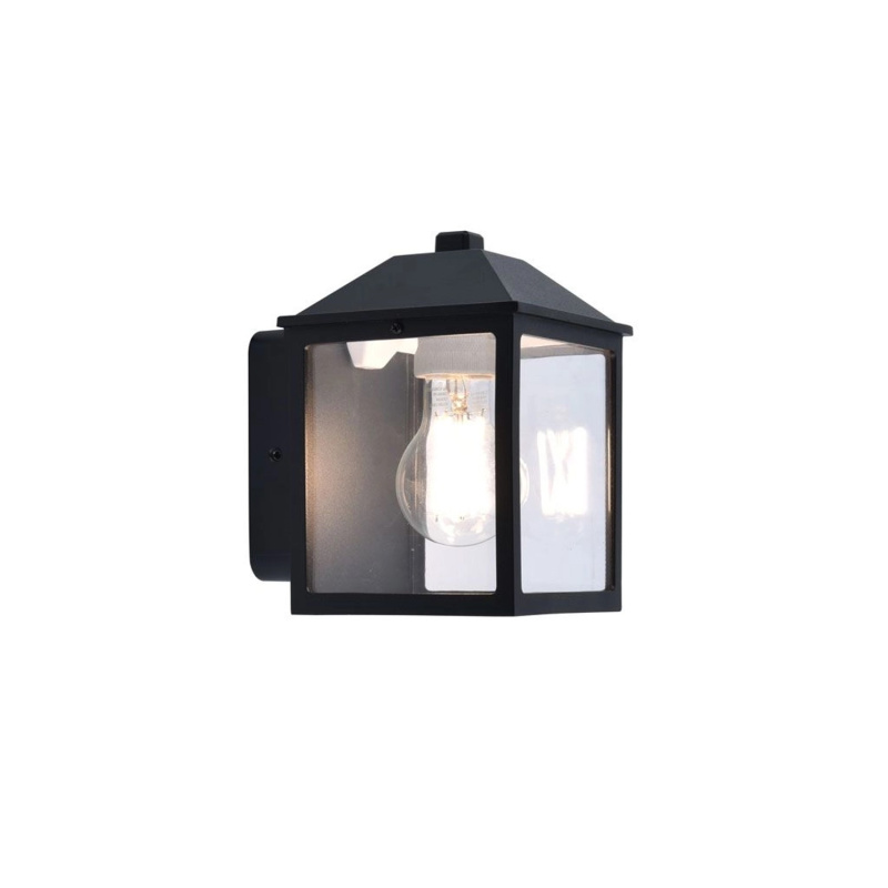 Lutec Venkovní nástěnná lampa SPIRE E27, 10 W, 143 x 123 x 175 mm