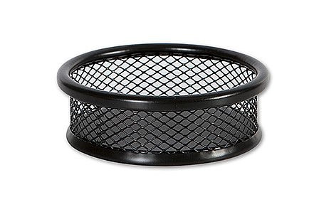 Kovový kalíšek na sponky CONCORDE, černý CONCORDE