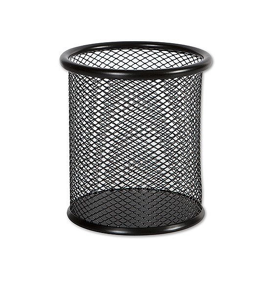 Kovový kalíšek na tužky CONCORDE, černý