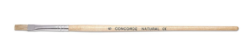 Štětec CONCORDE Natural plochý č. 6 CONCORDE