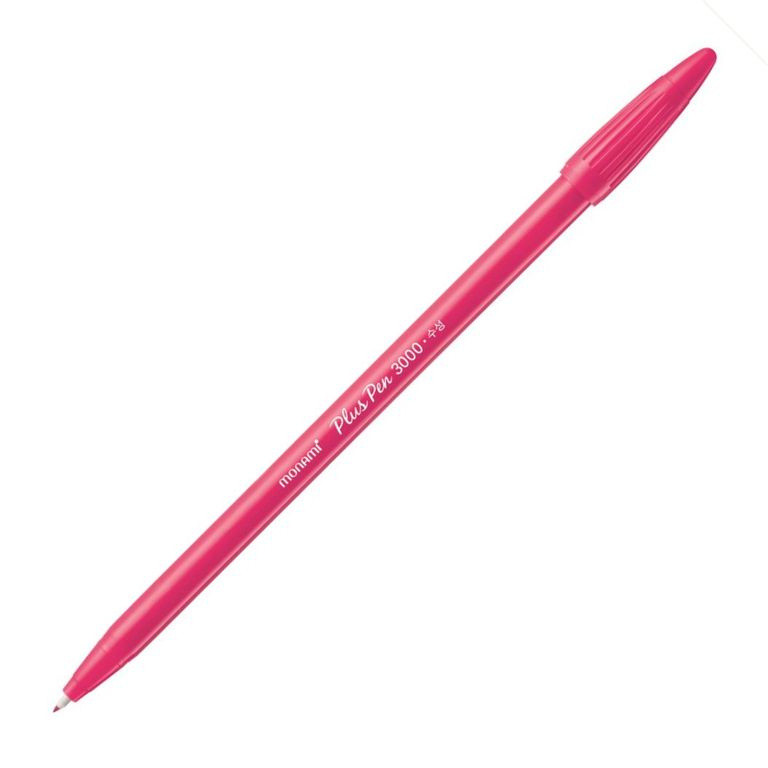 Popisovač Monami Plus Pen 3000 0,4 mm - coral