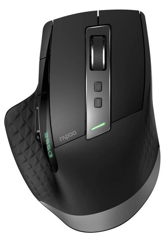 Bezdrátová myš Rapoo MT750S / Bluetooth 3.0/4.0 / 2,4 GHz / 3200 DPI / černá Varianta: ivi1