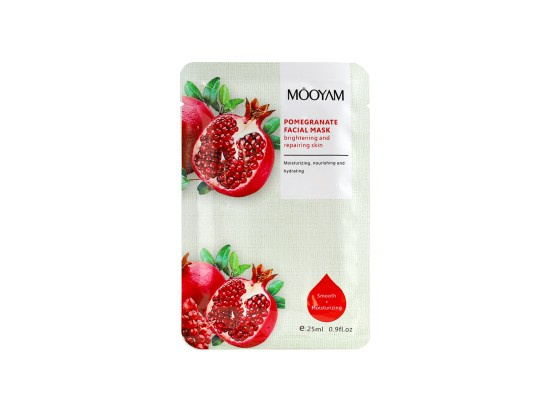 Mooyam pleťová maska Pomegranate