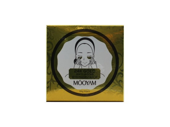 Mooyam oční maska 24K Gold (60ks/bal)