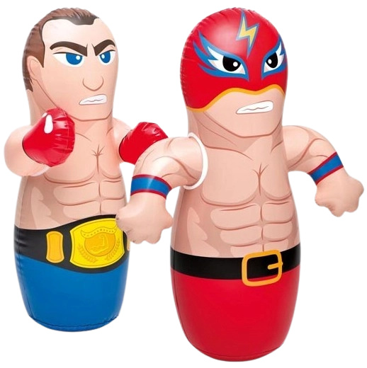 Intex 44672 3D Bop bags Boxovací panák Modrý Boxer