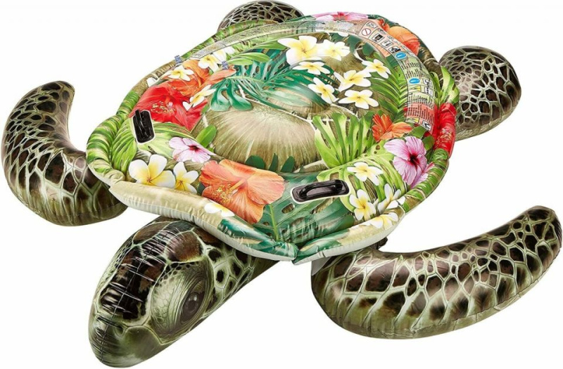 Intex 57555 Želva nafukovací s úchyty 191 x 170 cm