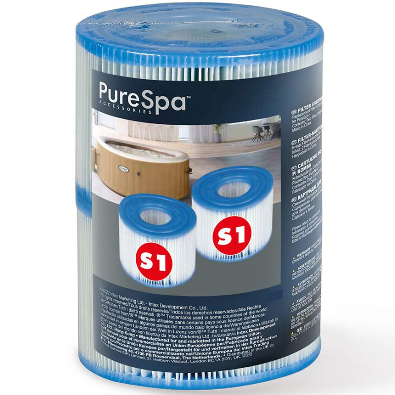 INTEX 29001 Whirlpool filtrační kartuše S1 (2 ks)