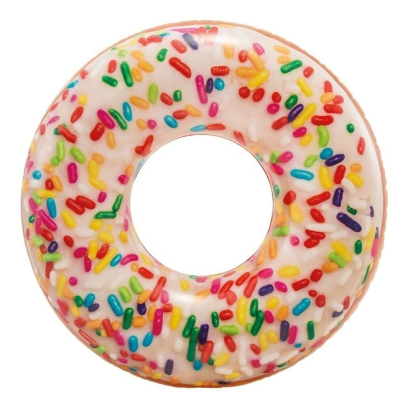 Kruh plovací Intex Donut s posypem 114 cm