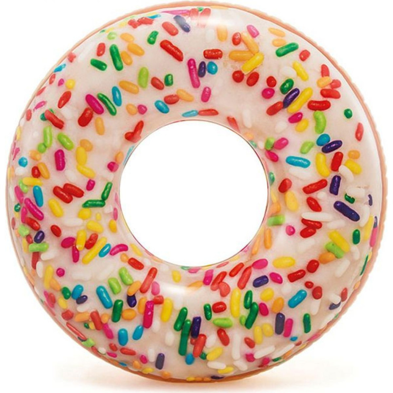 Kruh plovací Intex Donut s posypem 114 cm