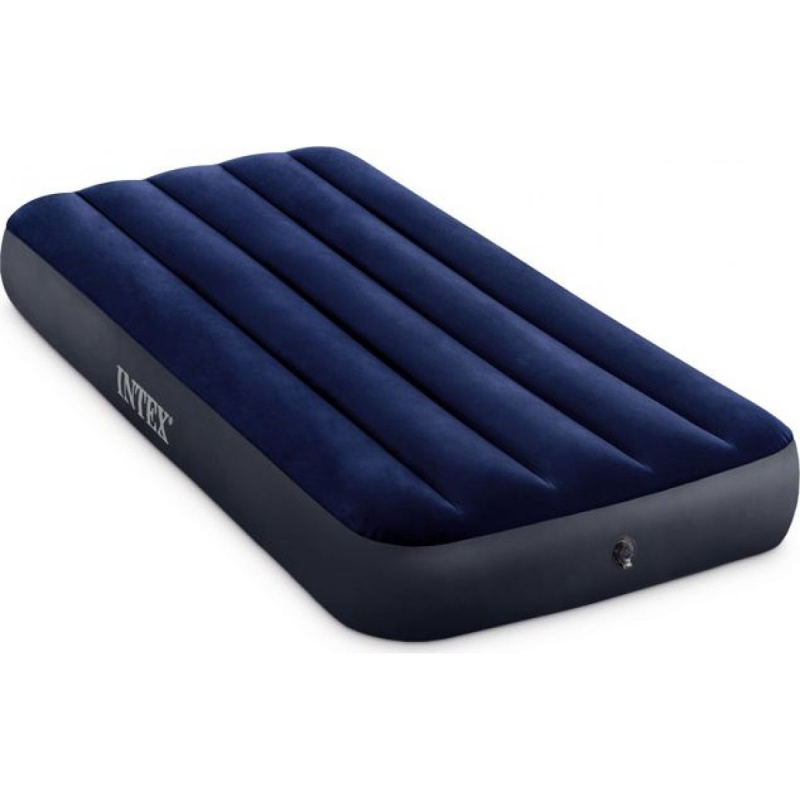 Intex Classic Downy Blue Dura-Beam Serie Cot Size 76 x 191 x 25 cm 64756