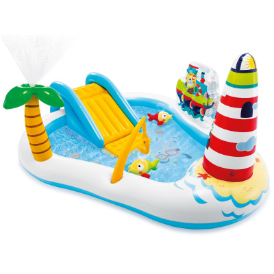 Intex 57162 Hrací centrum Fishing Fun 218 x 188 x 99 cm