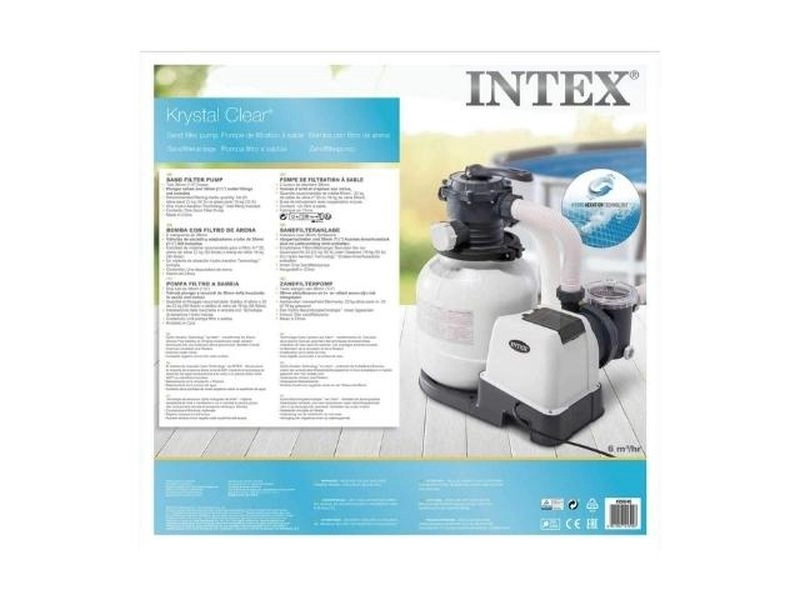 Intex písková filtrace k bazénu 7900 l/h