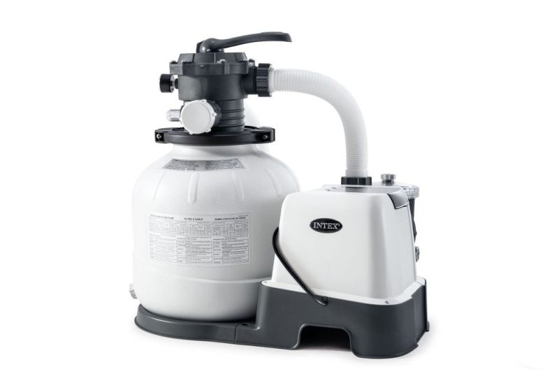 Intex 26676 Krystal clear pískový filtr s čerpadlem a solinátorem 220-24