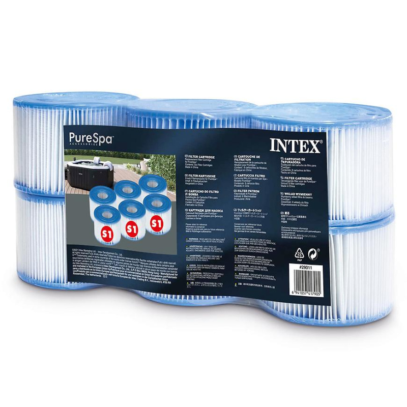 INTEX 29011 Whirlpool filtrační kartuše S1 (6ks)