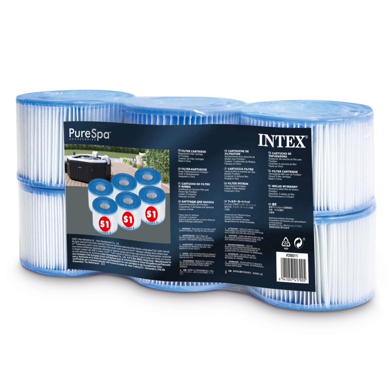 INTEX 29011 Whirlpool filtrační kartuše S1 (6ks)