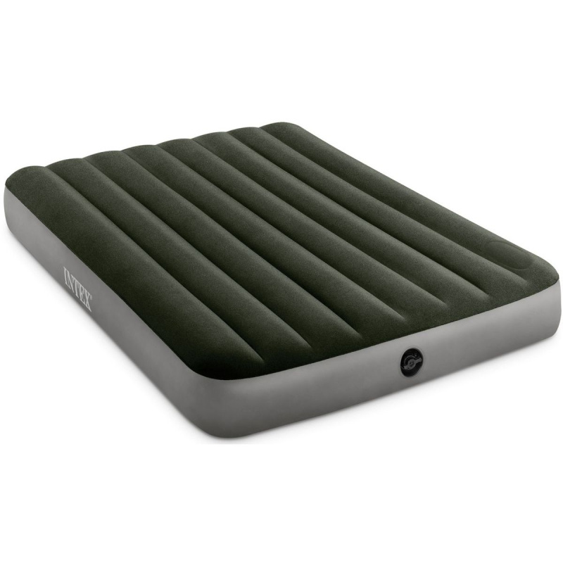 INTEX FULL DURA-BEAM DOWNY AIRBED WITH FOOT BIP 137x191cm 64762