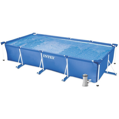 Velký obdélníkový zahradní bazén 450x220 cm INTEX