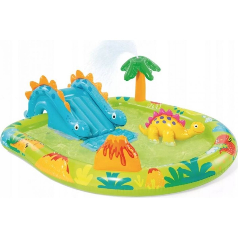 Intex 57166  Nafukovací hrací centrum s dinosaury 191x152x58 cm