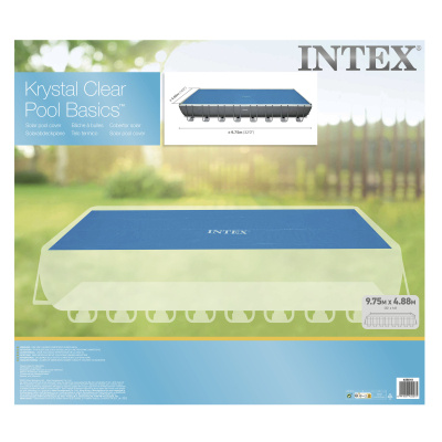 Solární plachta na bazén 9,75 × 4,88 m INTEX