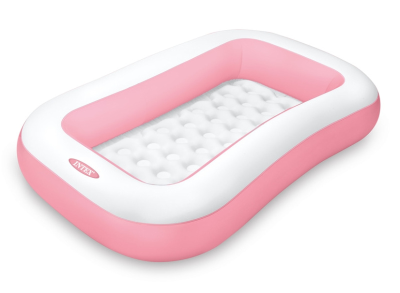 Dětský bazén s nafukovacím dnem, 166x100x28cm, Intex 58423NP