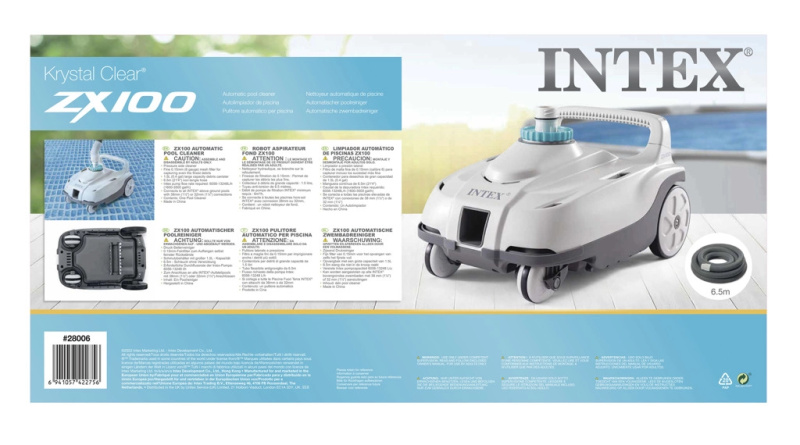Intex 28006 ZX100 Auto Pool Cleaner