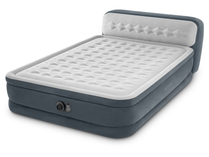 Nafukovací postel Ultra Plush Headboard