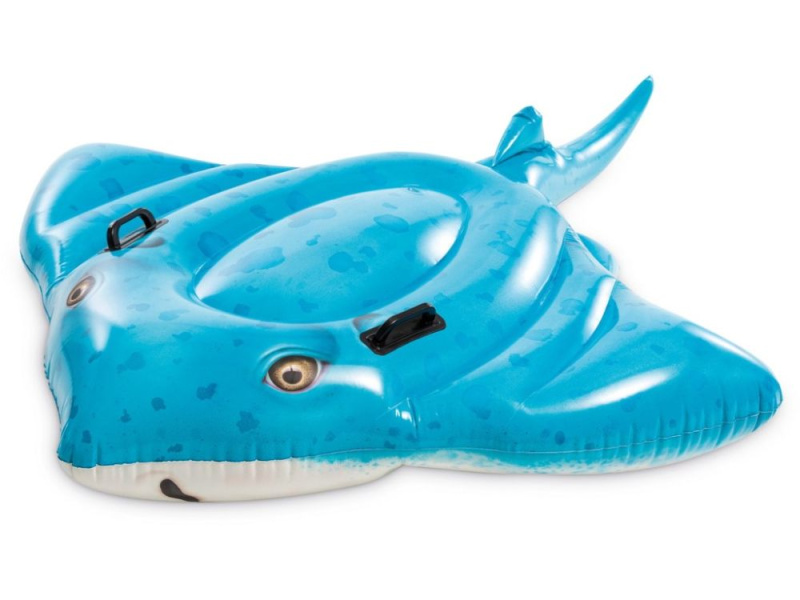 Intex Nafukovací rejnok 57576 185x145 cm modrá