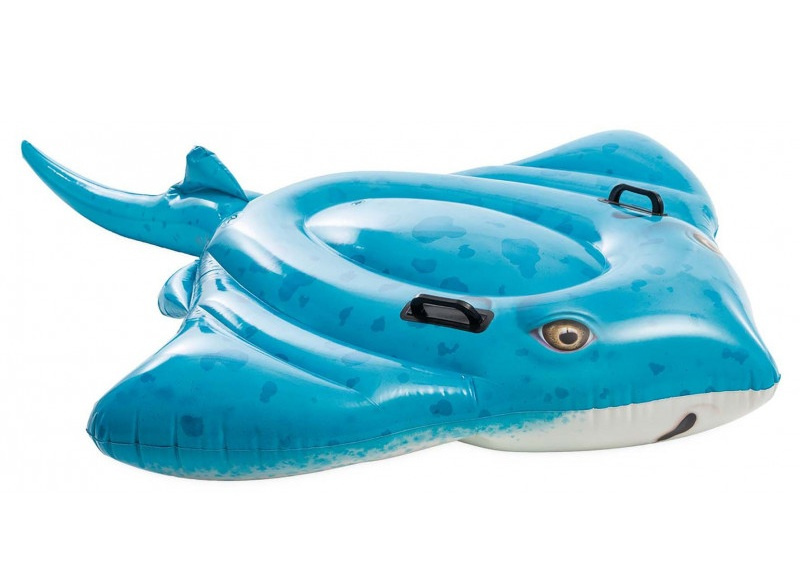 Intex Nafukovací rejnok 57576 185x145 cm modrá