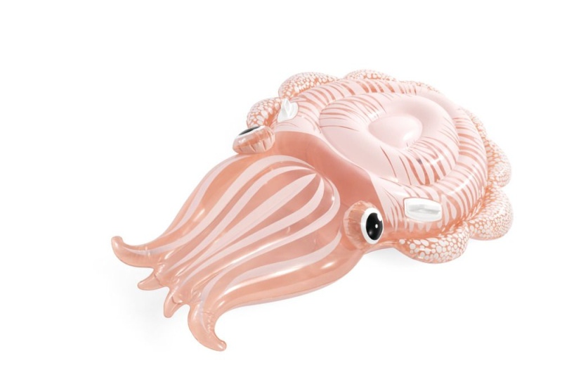 Nafukovací lehátko ve tvaru sépie s madly Intex