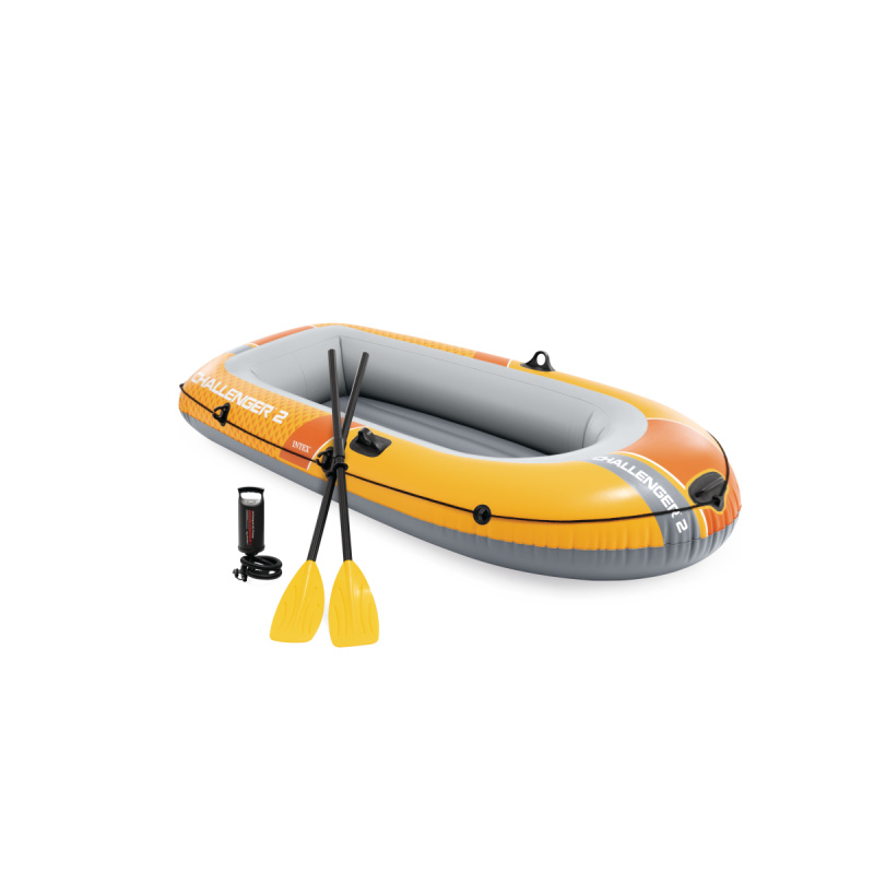 Intex 66312 Nafukovací člun Challenger 2 Set - 236 x 114 x 41 cm